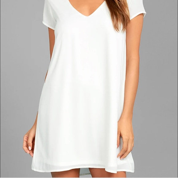 Lulus Dresses & Skirts - Lulu’s Simple White Dress